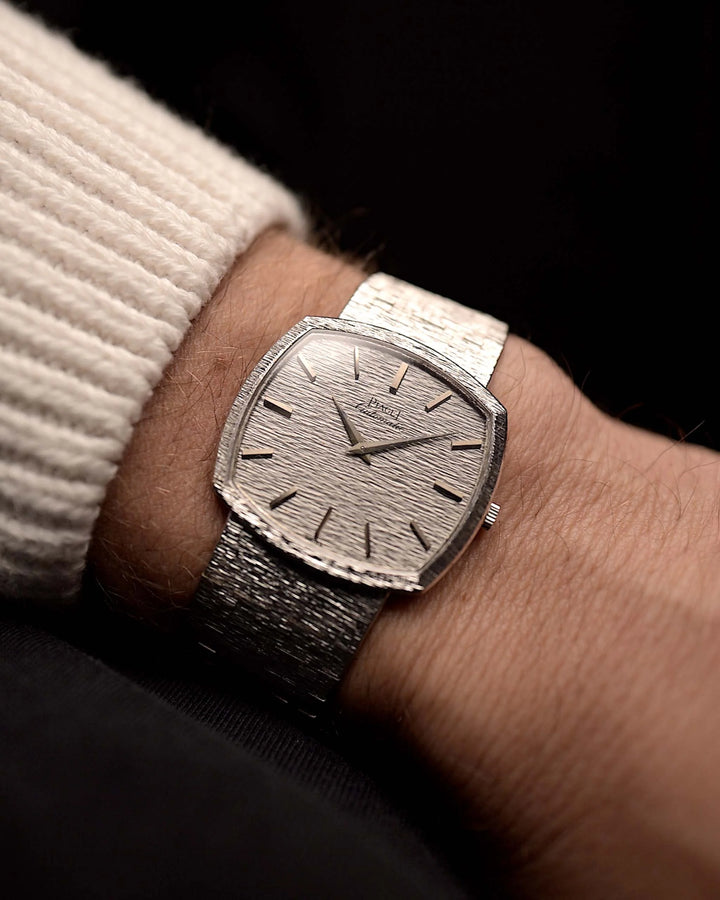 Piaget 12401 Automatic 18k TV Bark 1970s