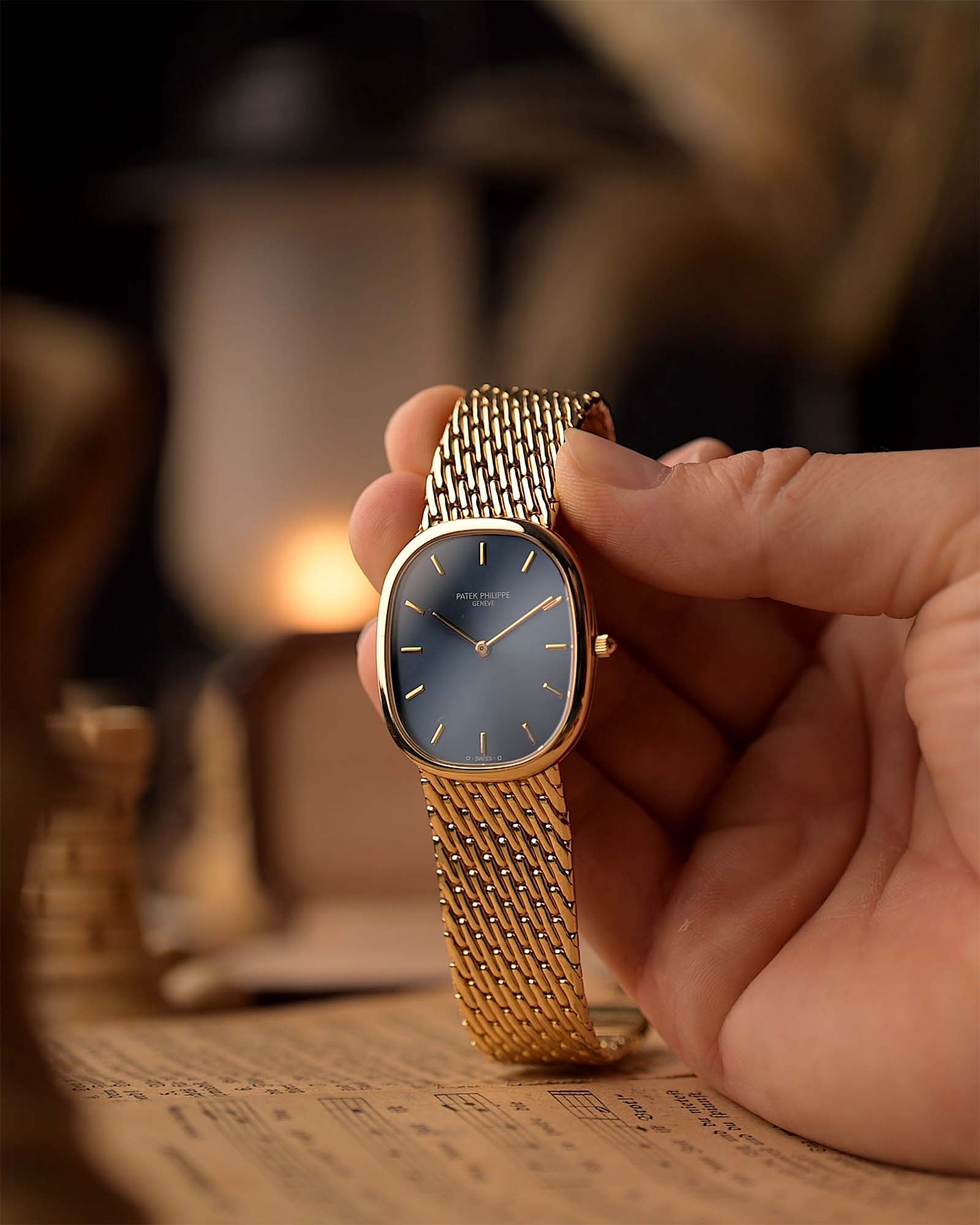 Patek Philipp.e Royal 18k Gold 3738 Ellipse