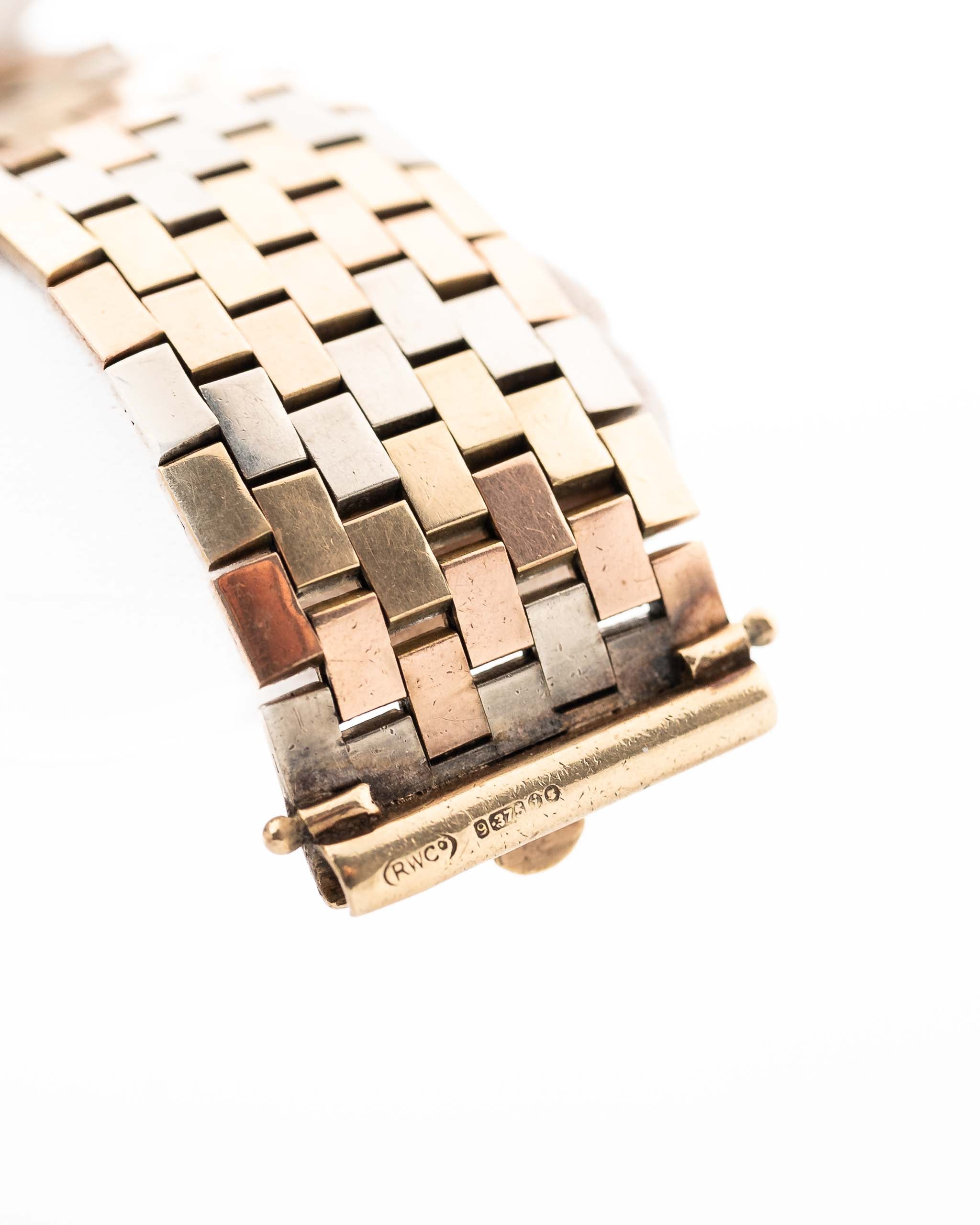 Royal UNIQUE &  Rare 1990s Silver cocktail (Mysterious  Watch)