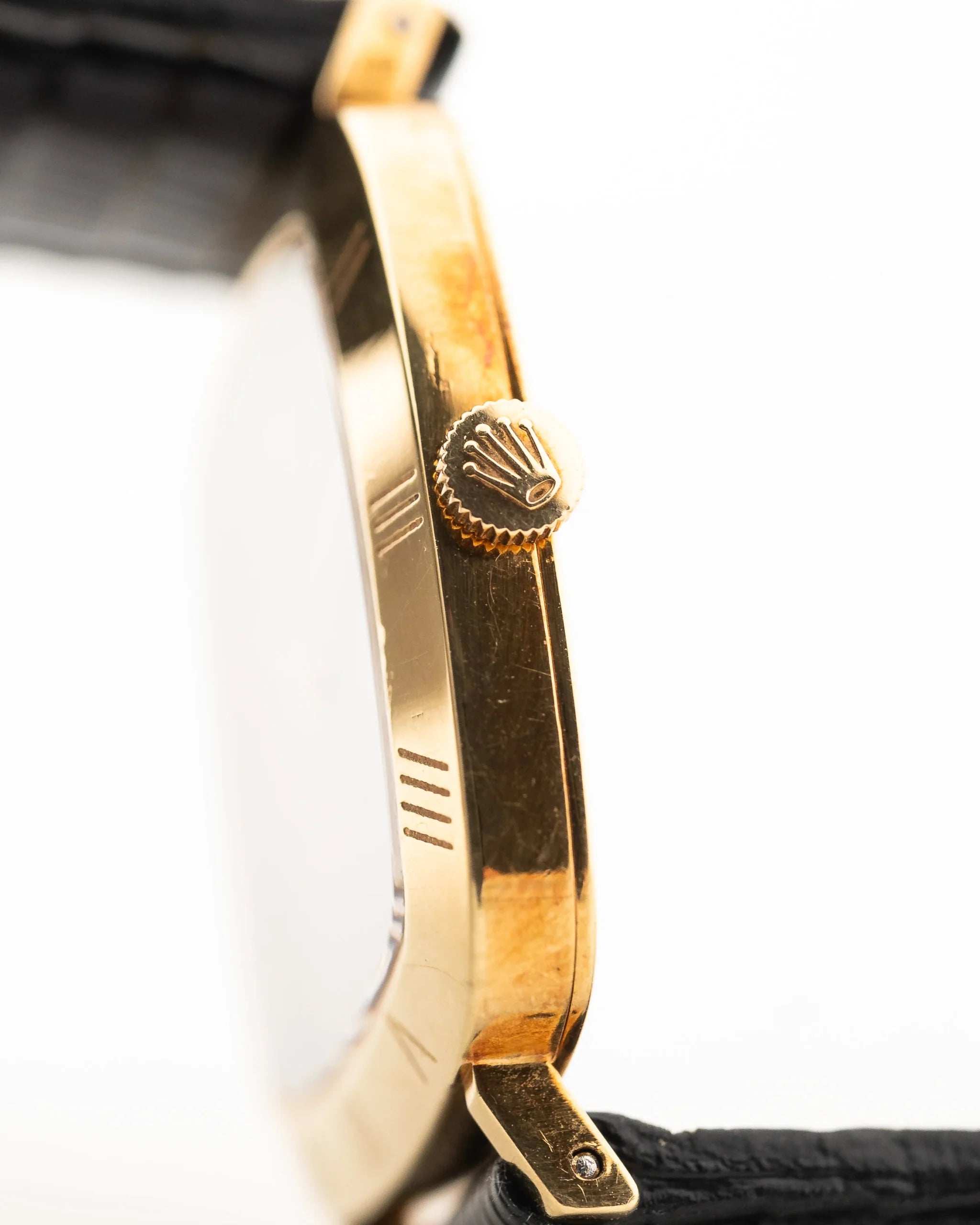 Rolex Cellini Royal Vintage  Black Roman 1980s
