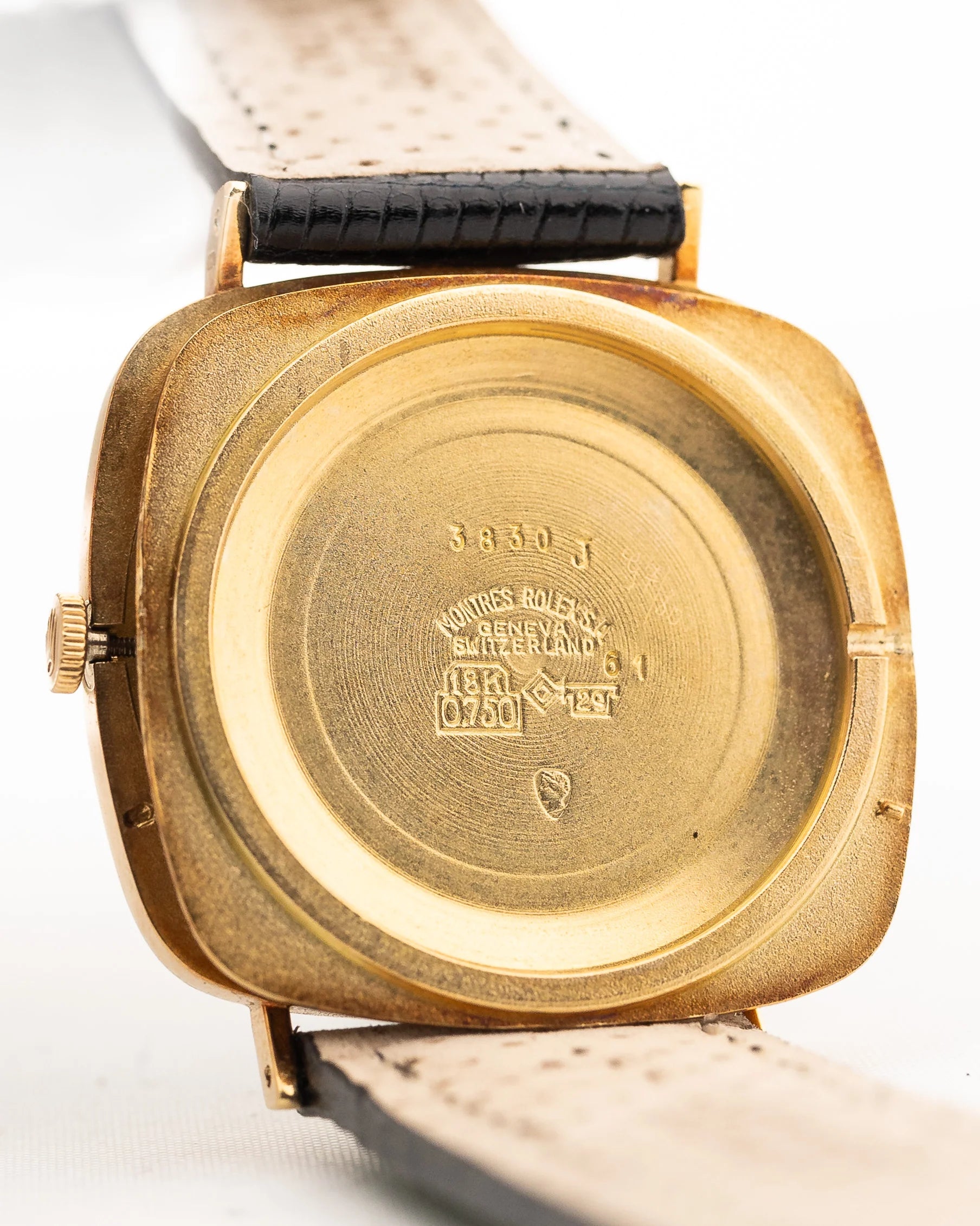 Rolex Cellini Royal Vintage  Black Roman 1980s