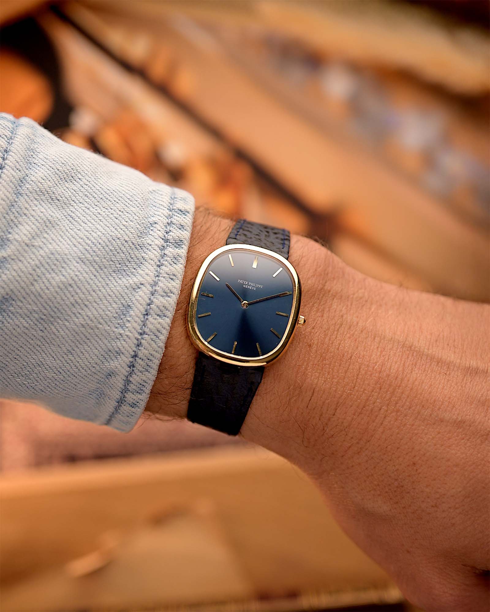 Patek Philippe.. 3738 Jumbo Ellipse 1980s (7-A Quality)