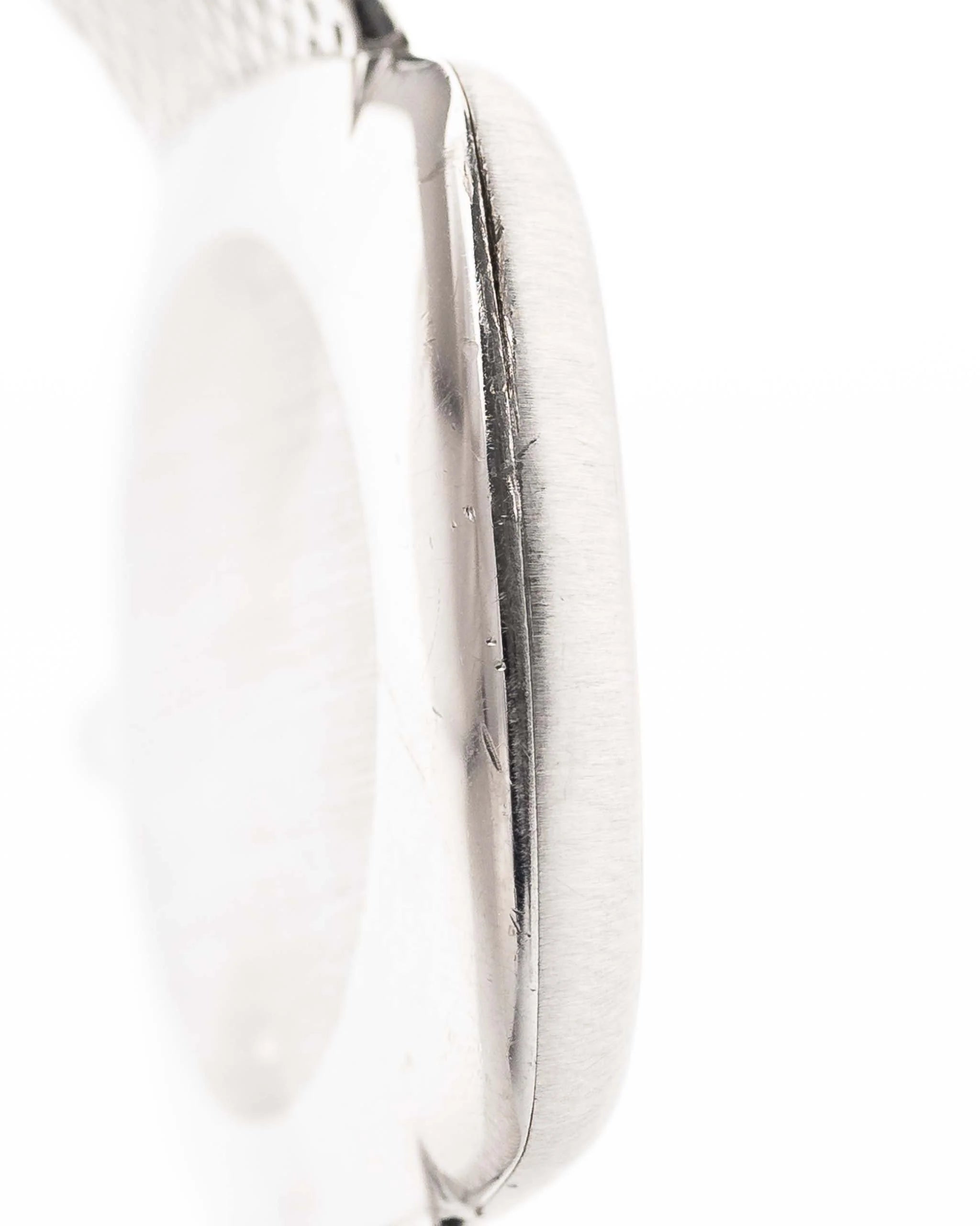 Royal Pure Met Silver Very Heavy & Policed Quality  Vintage Cellini Square 18k 1970 (7-A Quality)