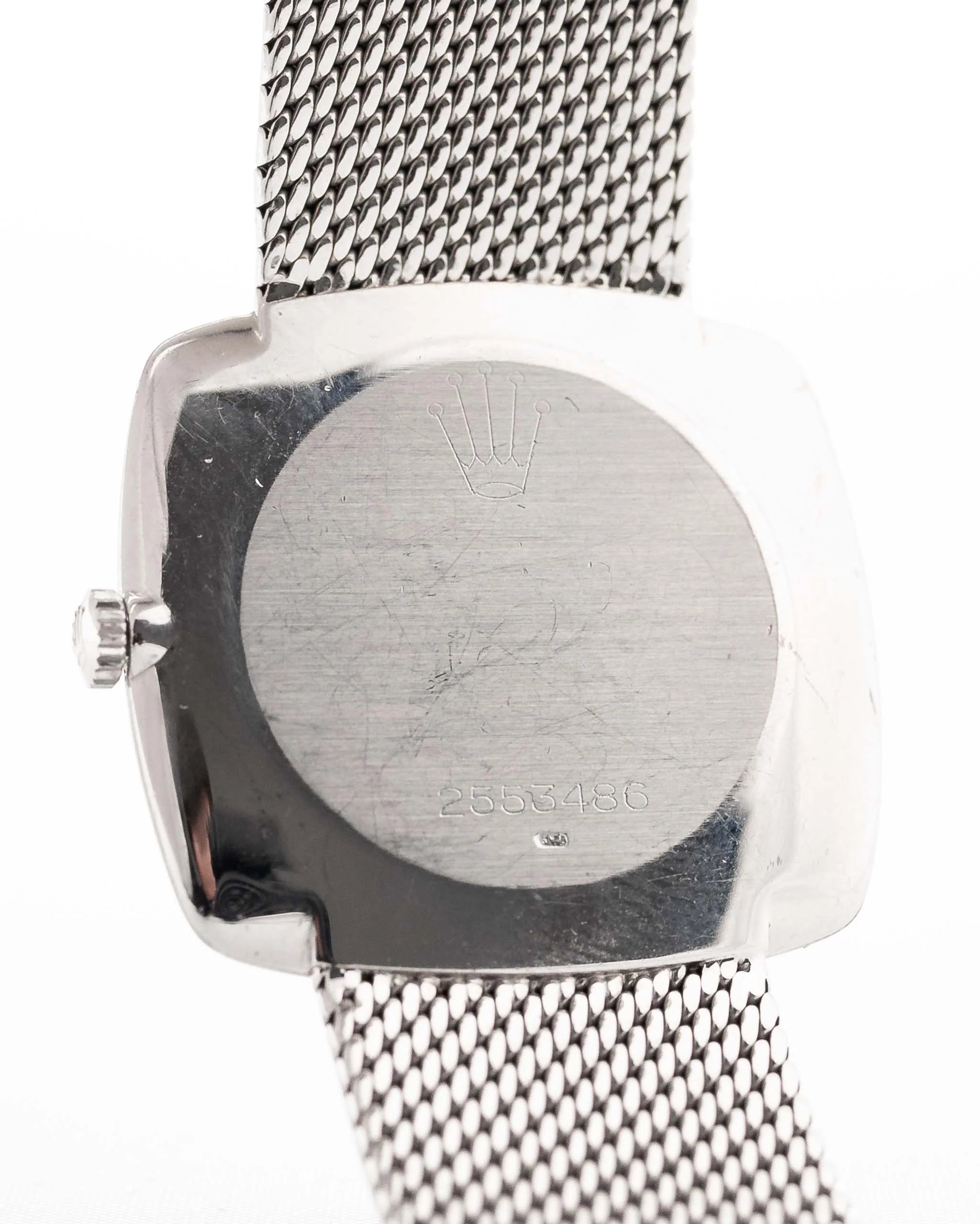 Royal Pure Met Silver Very Heavy & Policed Quality  Vintage Cellini Square 18k 1970 (7-A Quality)