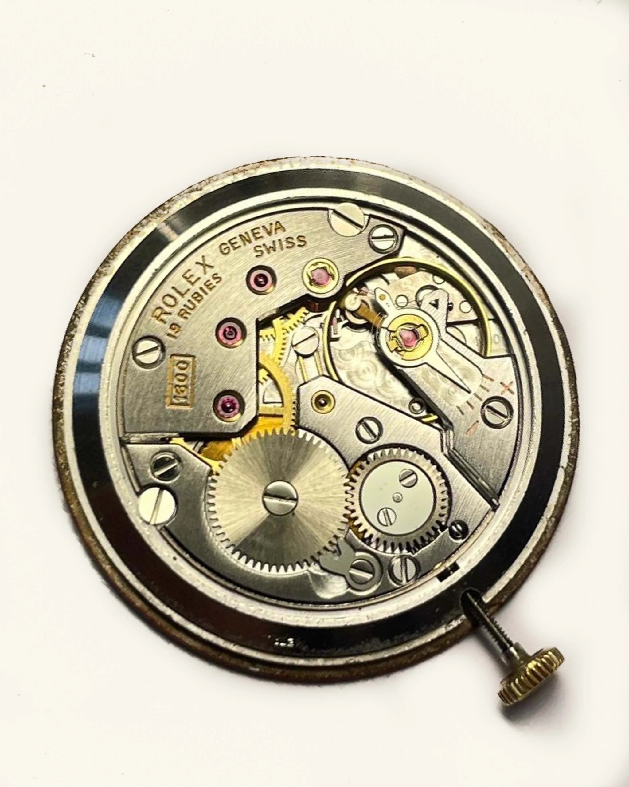 Royal Red & Gold Moon Cellini 4083 Ombre 1973 (7-A Quality)