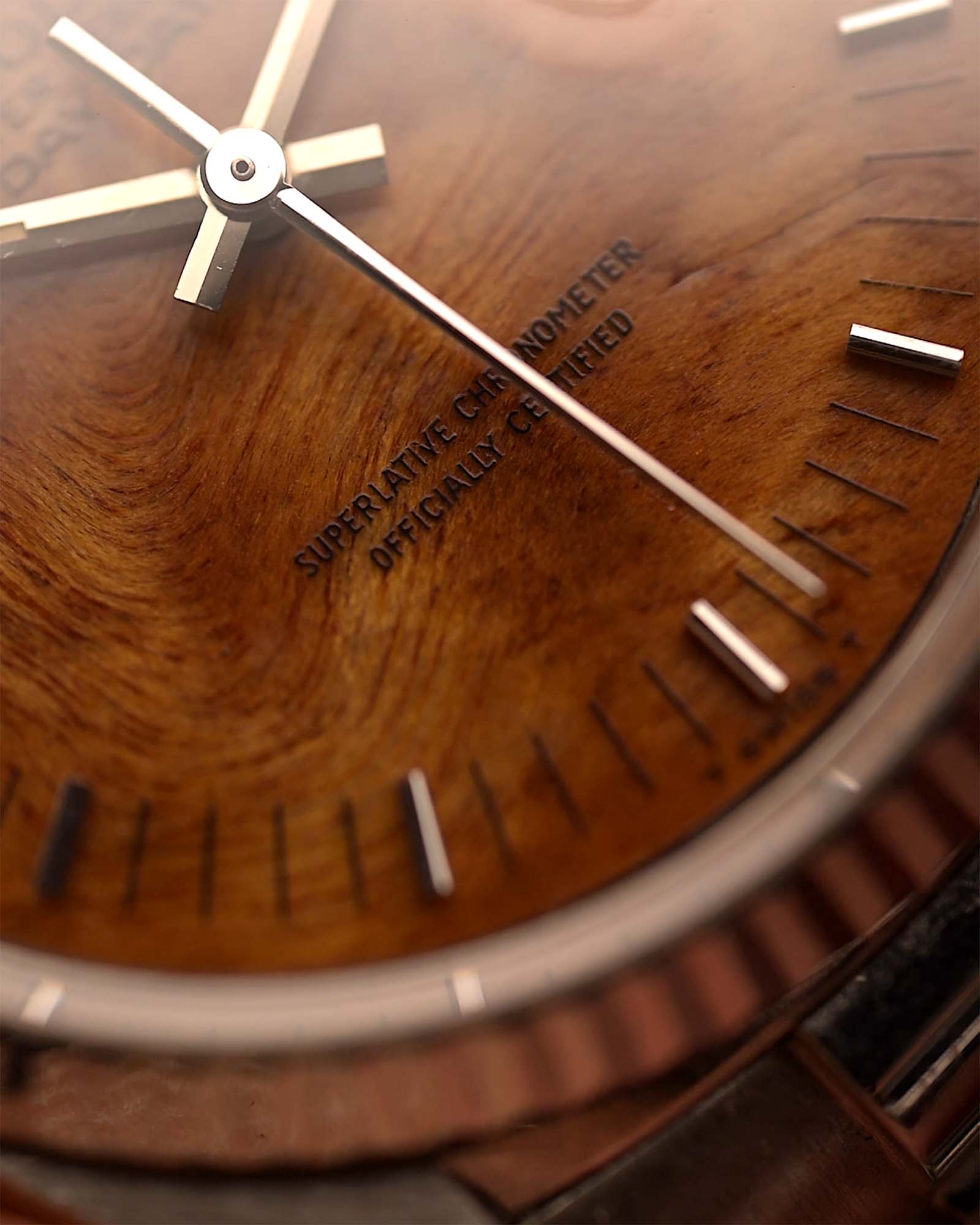 Royal Tiger  Day Date 18039 Burl Wood 1987 (7-A Quality)