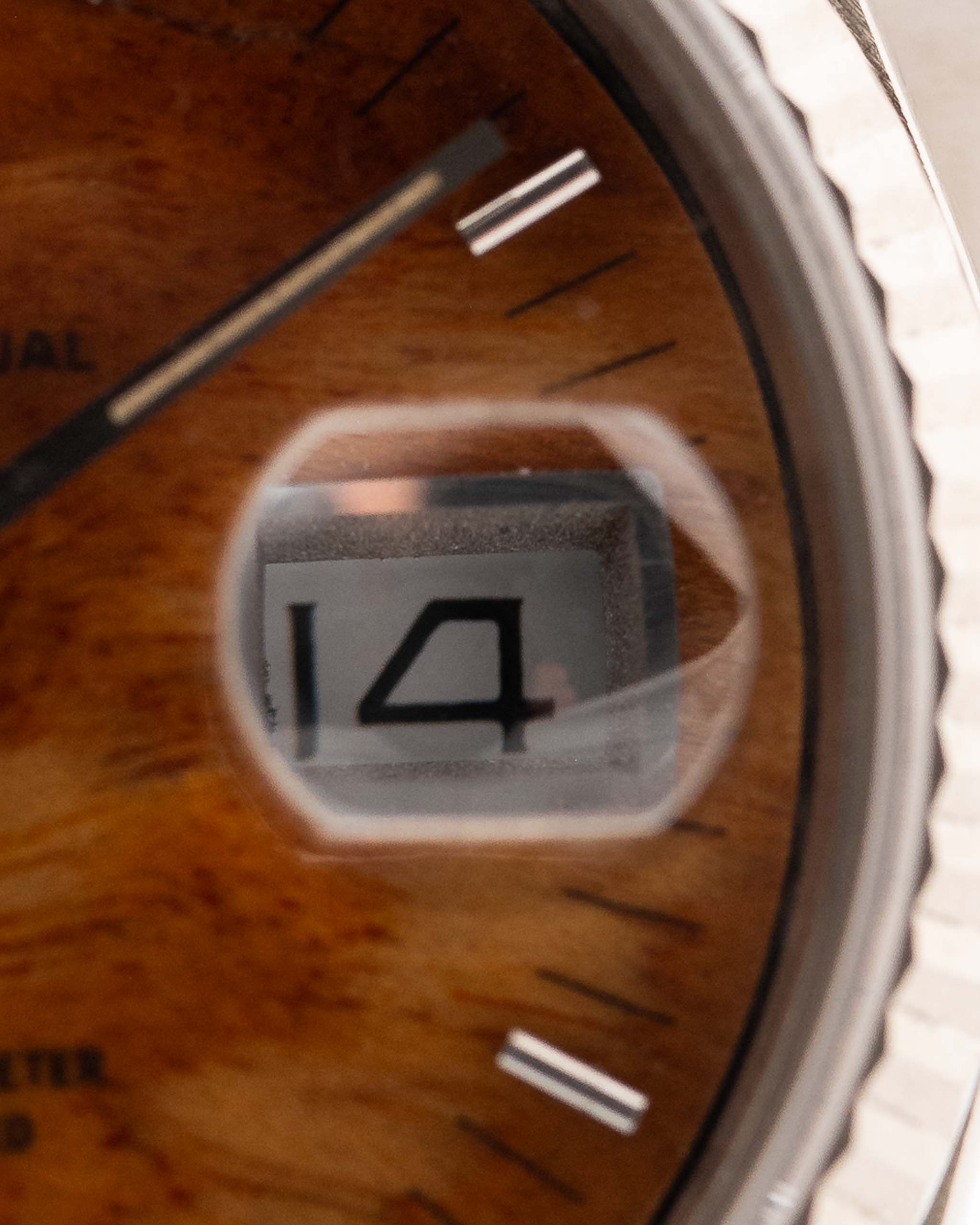 Royal Tiger  Day Date 18039 Burl Wood 1987 (7-A Quality)