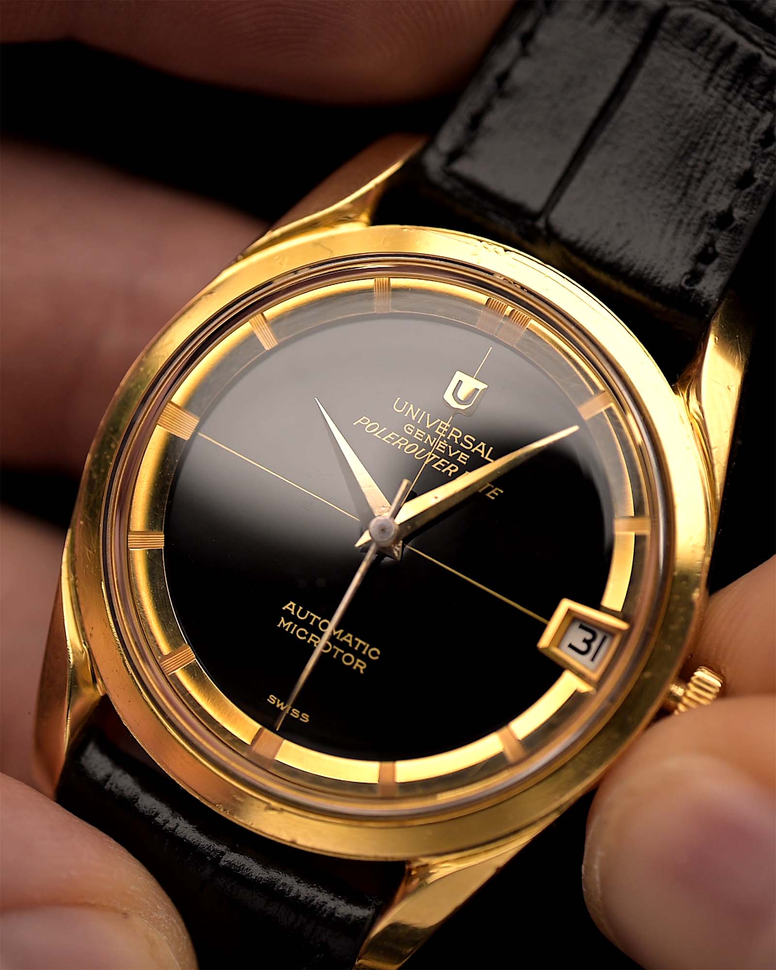 Universal Geneve 104503 Polerouter 1950s (7-A Quality)