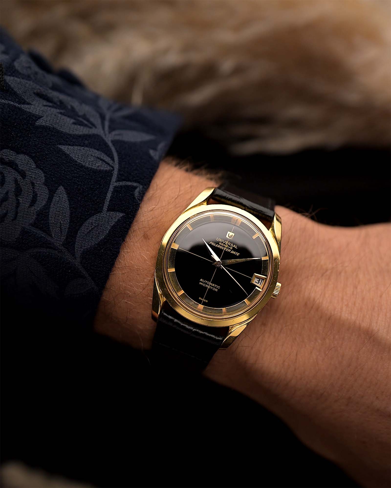 Universal Geneve 104503 Polerouter 1950s (7-A Quality)