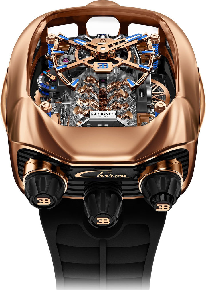 Bugatti Chiron Tourbillon Rose Gold Fully Automatic